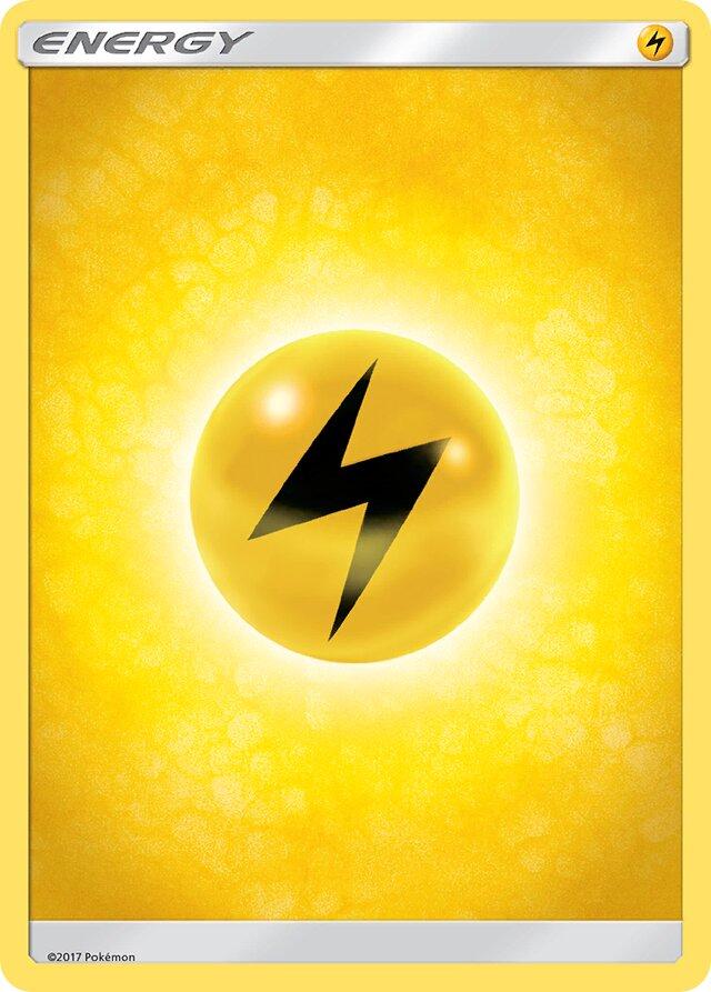 Sun & Moon Lightning Energy Pokémon card